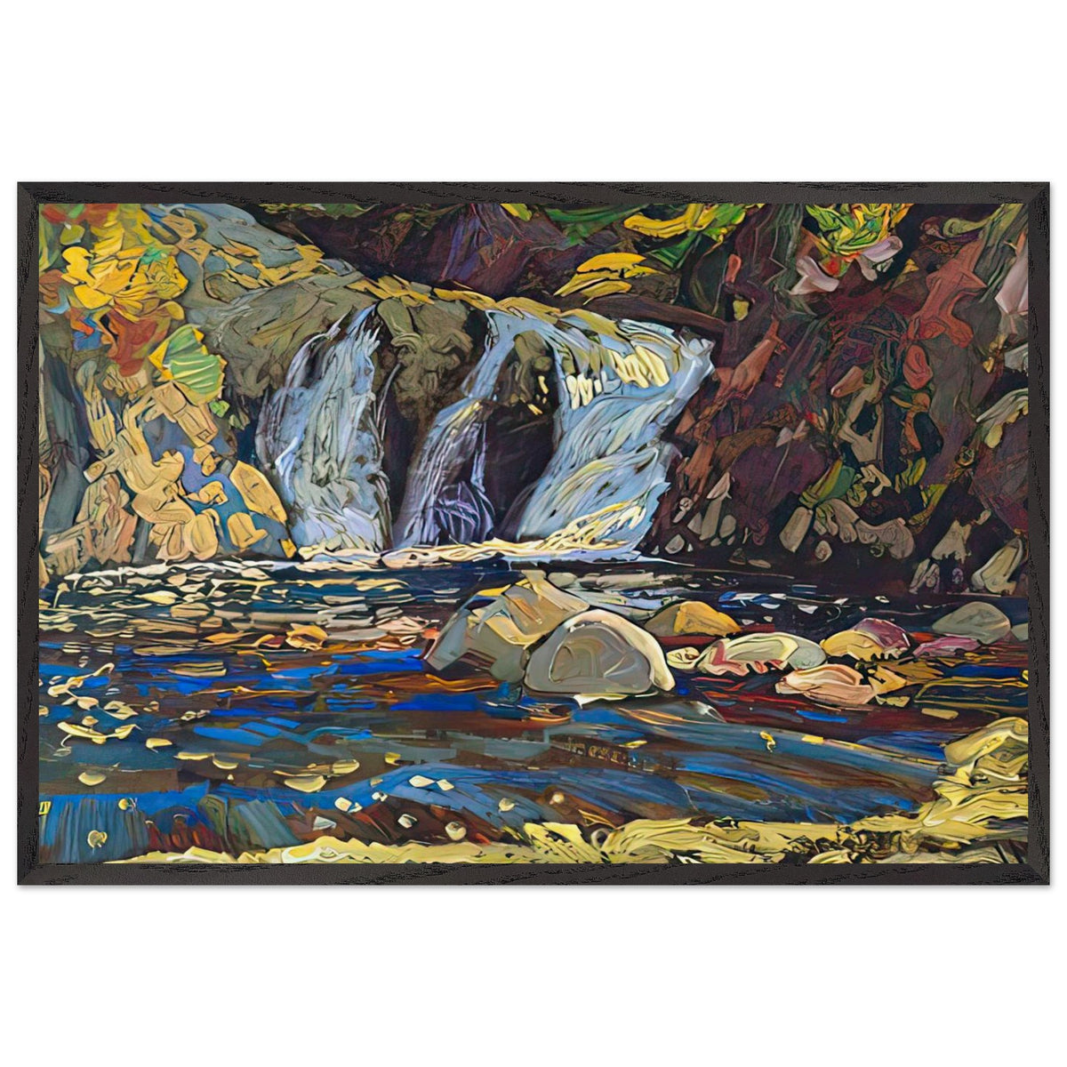 The Little Falls Sketch by J. E. H. MacDonald, framed poster