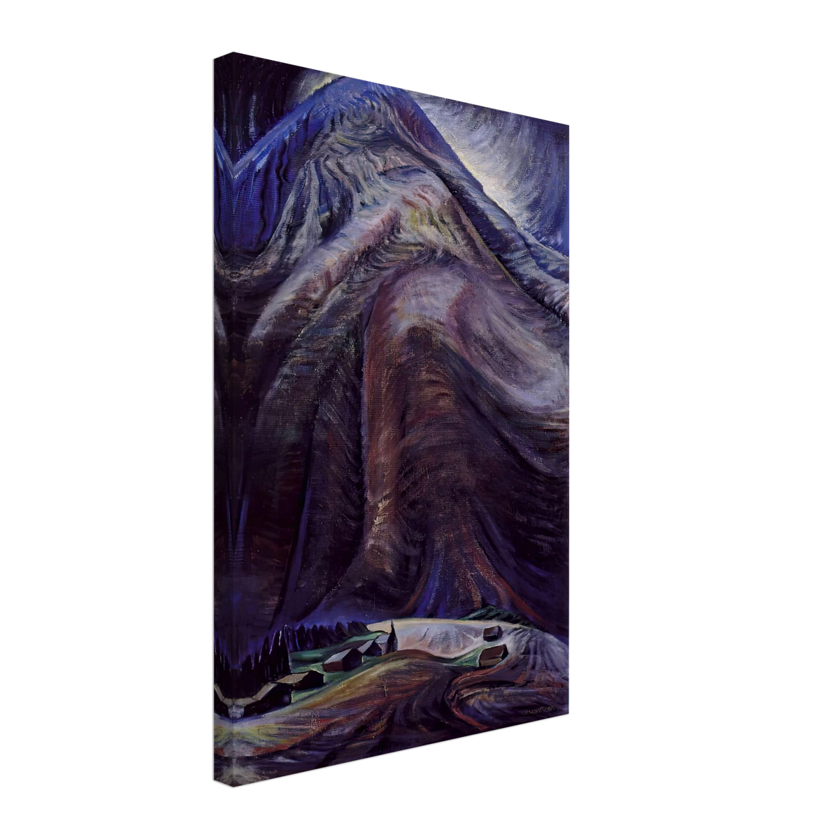 The Mountain by Emily Carr, canvas