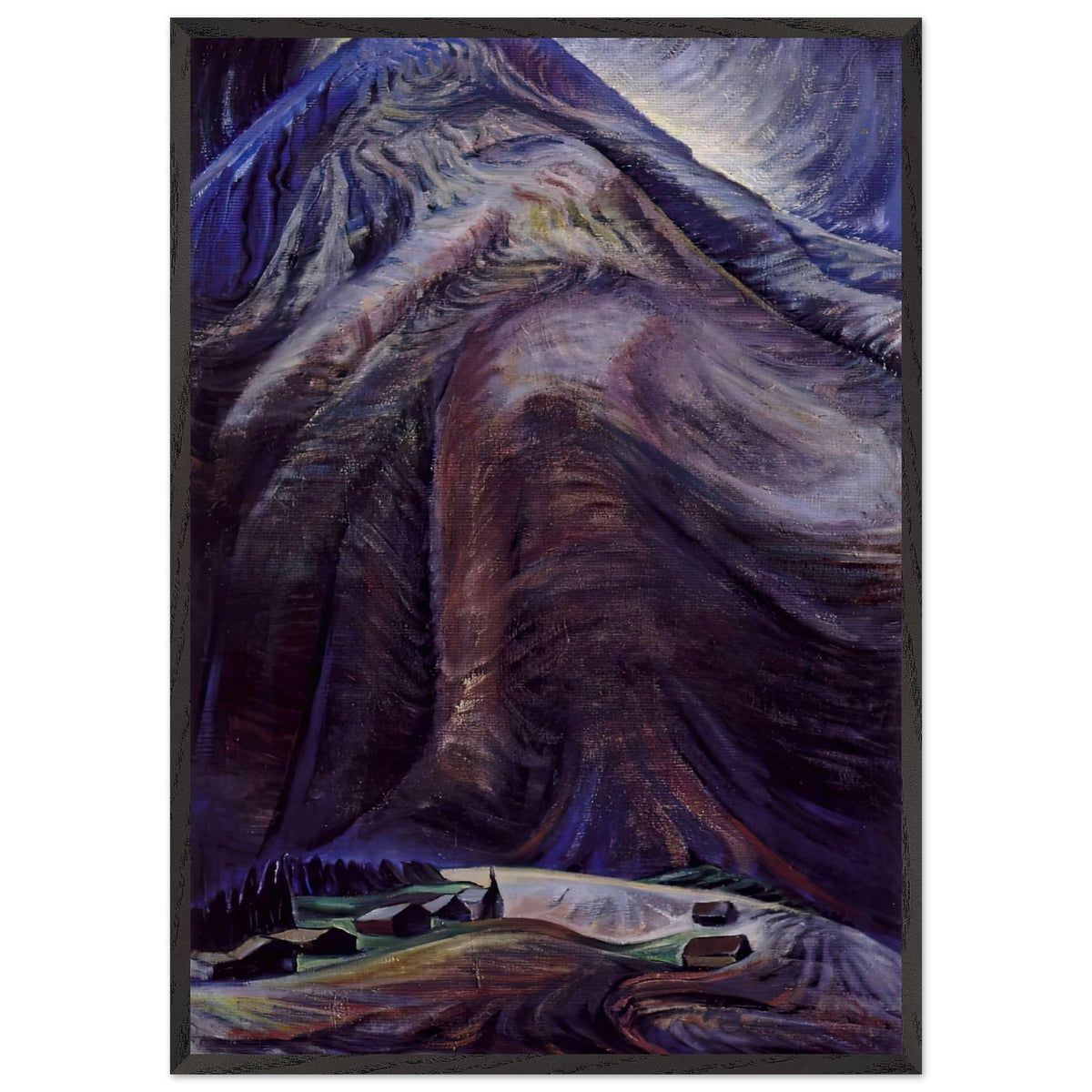 The Mountain by Emily Carr, framed poster, view 3