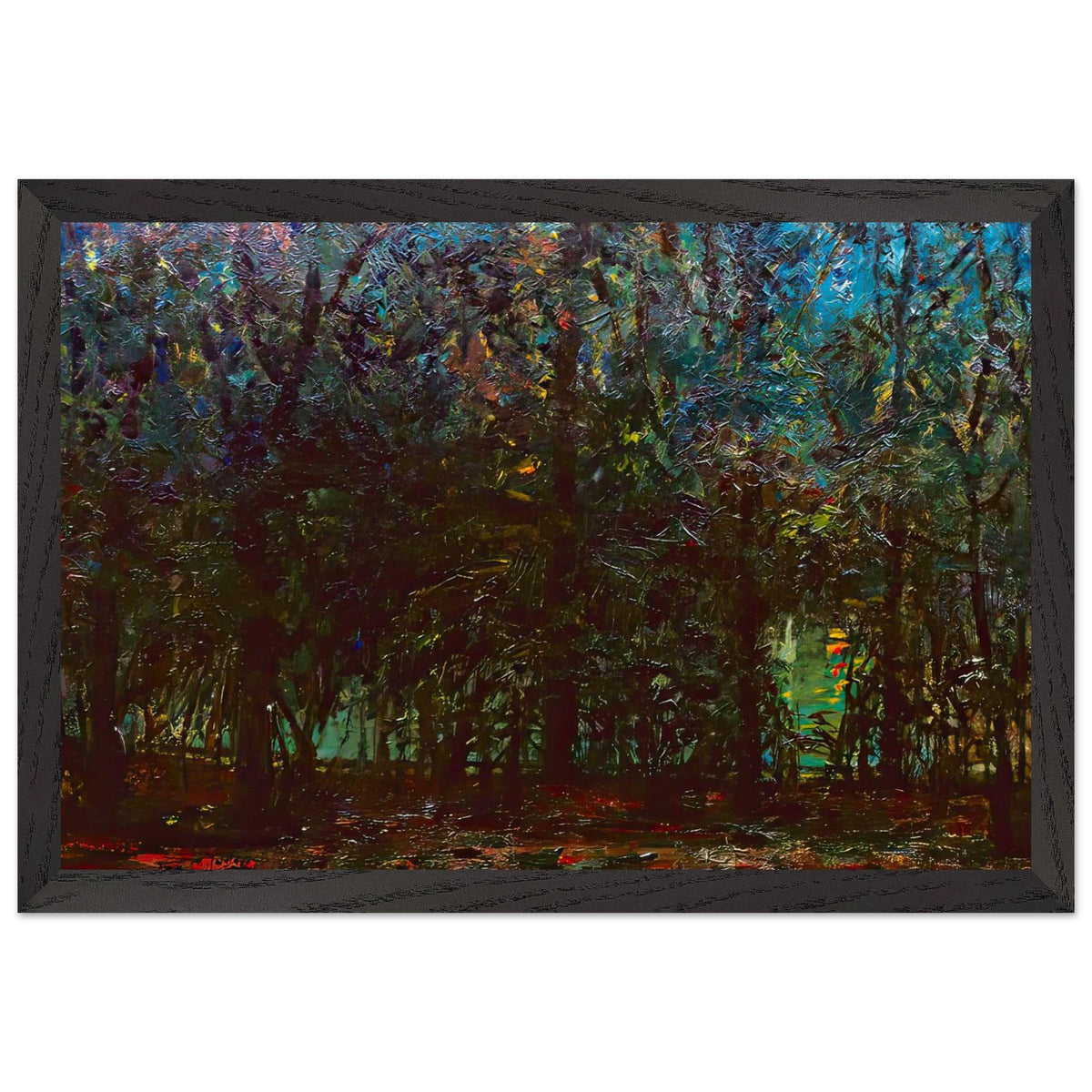 The Night by Kimon Loghi, framed poster, view 2