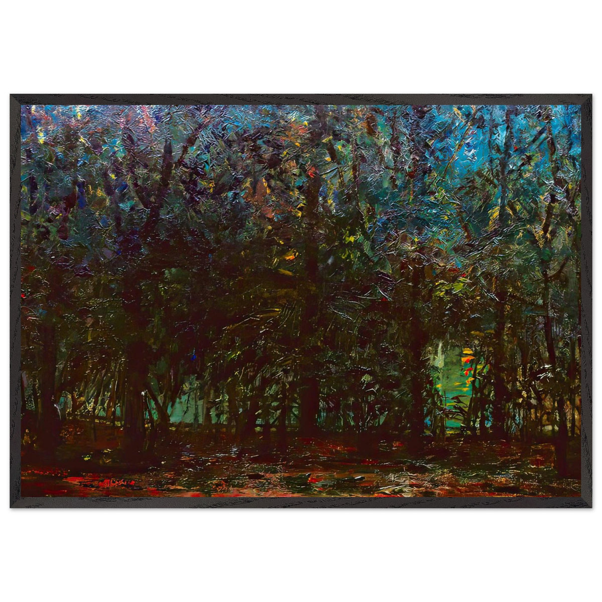The Night by Kimon Loghi, framed poster, view 3