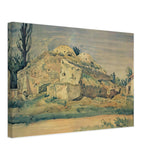 The Old Bathhouses in Karasubazar by Konstantin Bogaevsky, canvas