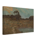 The Old Pond by Granville Redmond, canvas, view 2