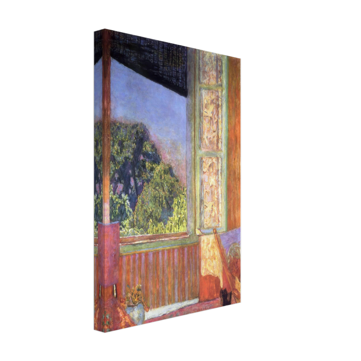 The Open Window by Pierre Bonnard, canvas, view 2