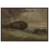 The Passing Storm by Granville Redmond, framed poster, view 3