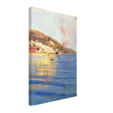 The Point Wharf, Mosman Bay by Arthur Streeton, canvas