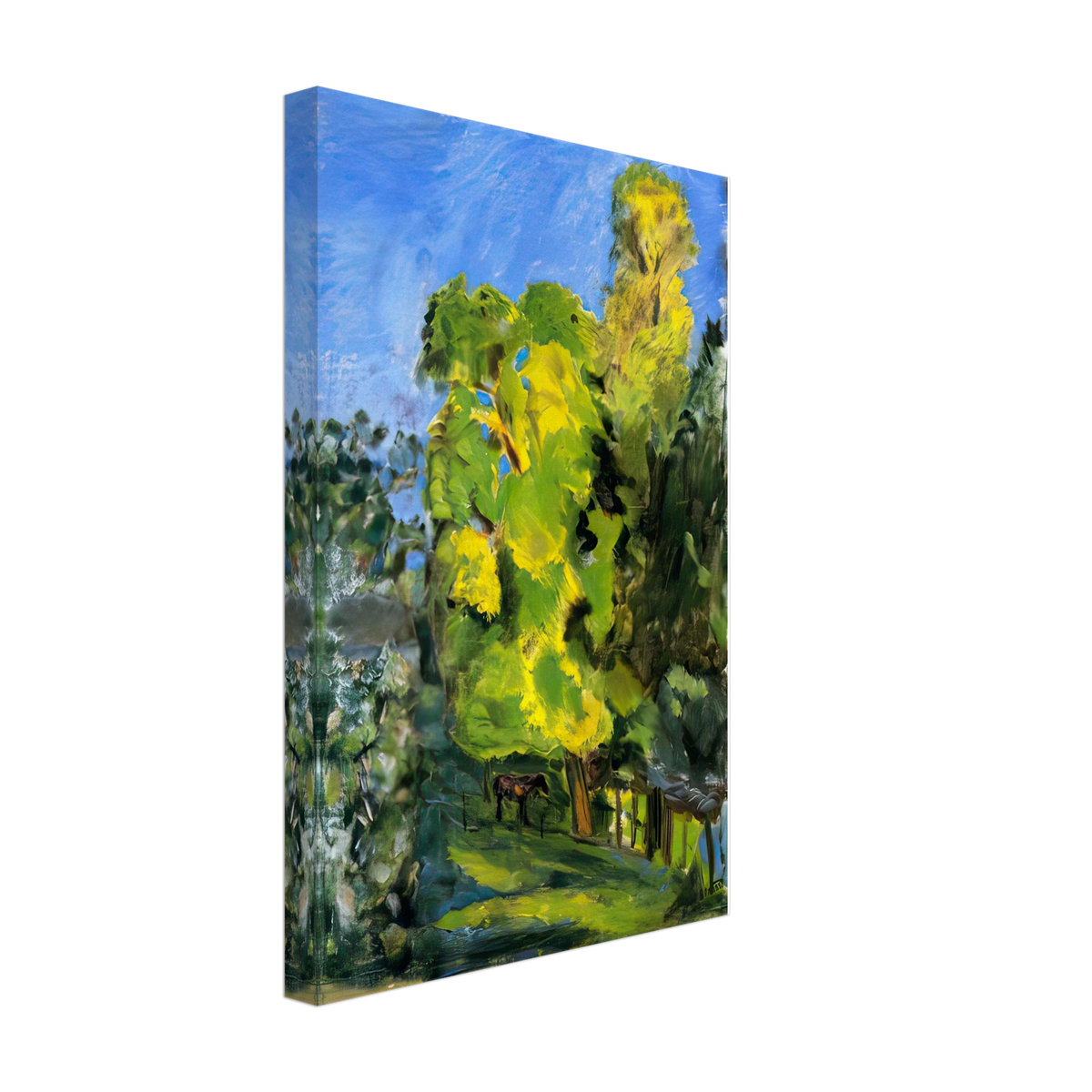 The Pony by Pierre Bonnard, canvas, view 2