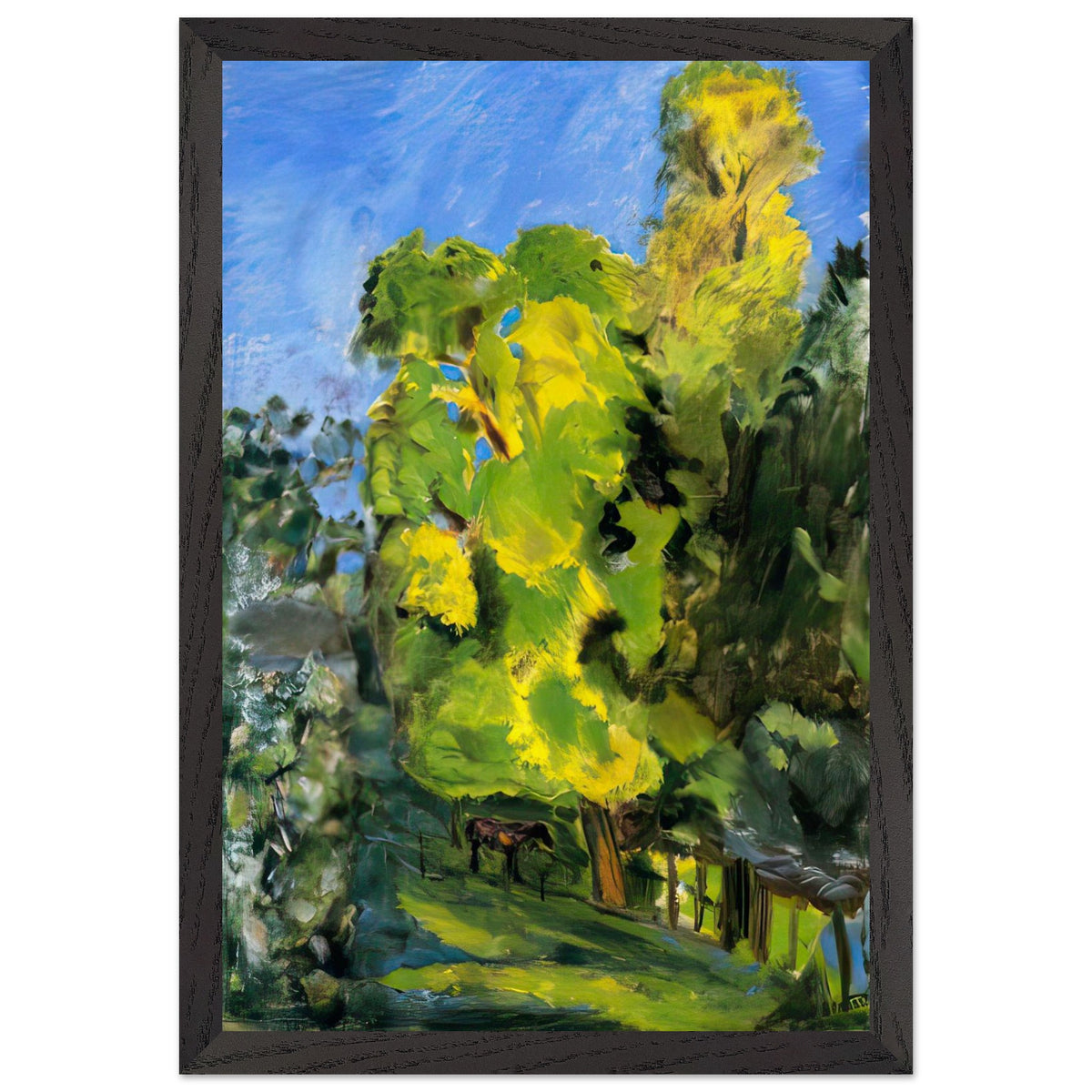The Pony by Pierre Bonnard, framed poster, view 2