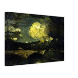The Rain Clouds (Paris) by Robert Henri, canvas, view 2