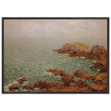 The Red Rocks by Gustave Loiseau, framed poster, view 3