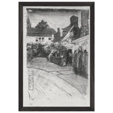 The Red Rose by Violet Oakley, framed poster, view 2
