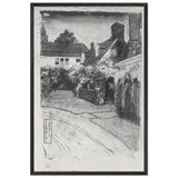 The Red Rose by Violet Oakley, framed poster