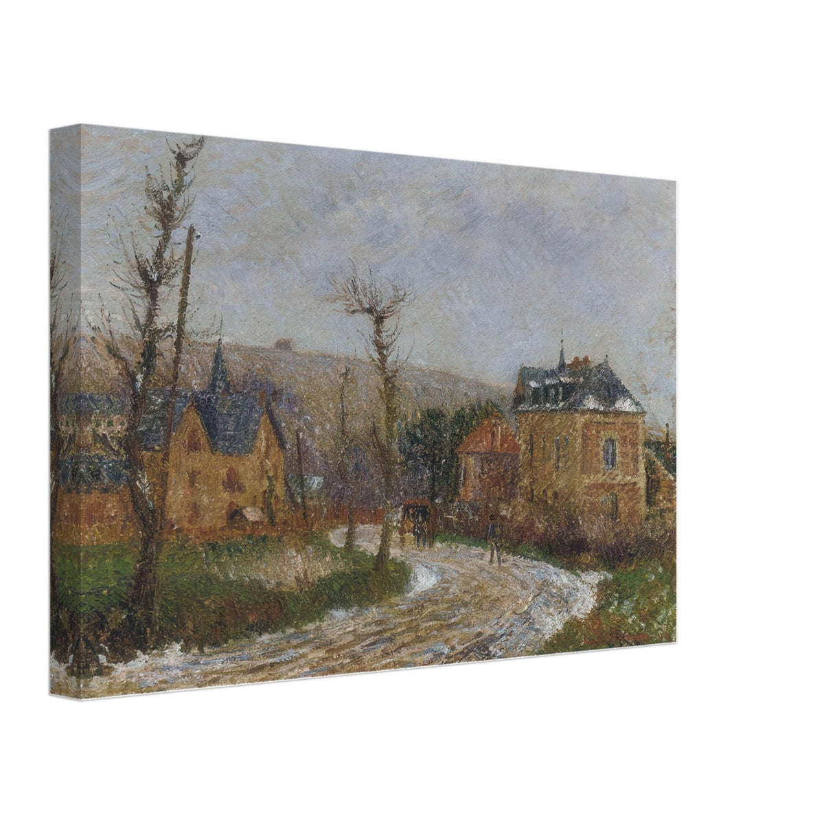 The Road to Dieppe by Gustave Loiseau, canvas, view 2