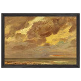 The Sea by Firmin Baes, framed poster, view 2