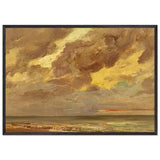 The Sea by Firmin Baes, framed poster, view 3