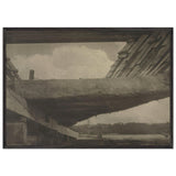 The Skeleton of the Ship, Bath, Maine by Clarence White, framed poster, view 3