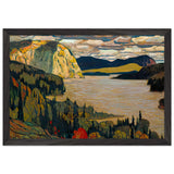 The Solemn Land by J. E. H. MacDonald, framed poster, view 2