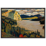 The Solemn Land by J. E. H. MacDonald, framed poster