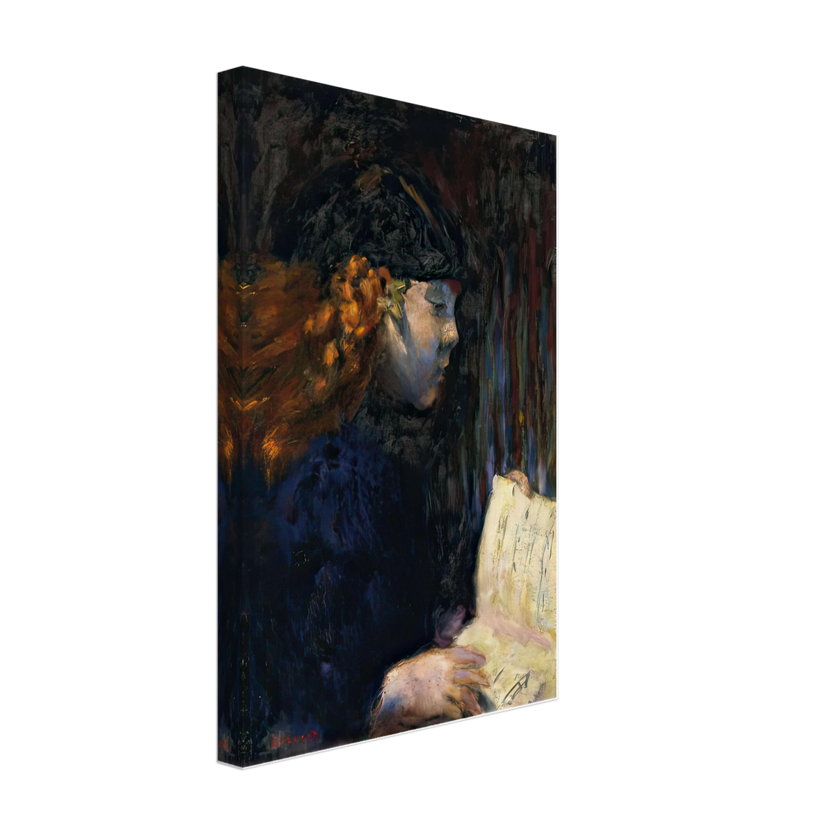 The Solfege by Pierre Bonnard, canvas, view 2