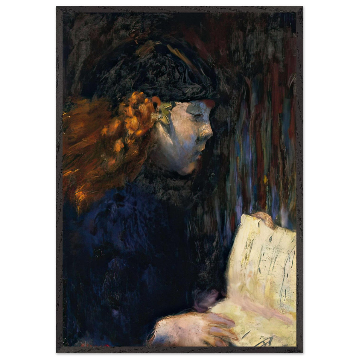 The Solfege by Pierre Bonnard, framed poster, view 3