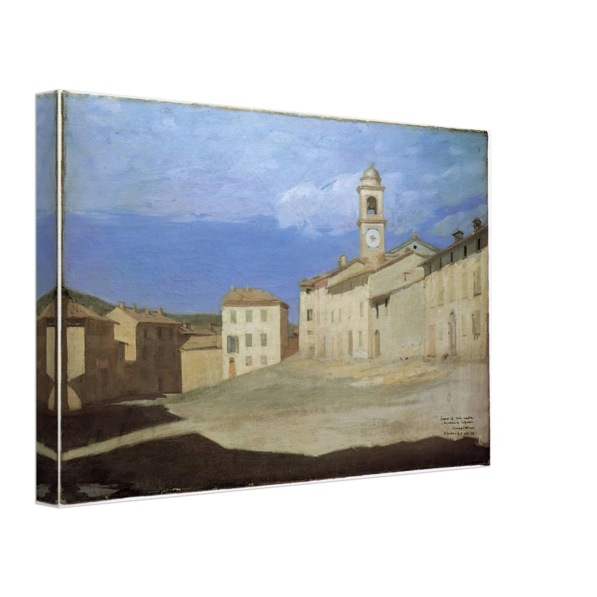 The Square of Volpedo by Pellizza da Volpedo, canvas, view 2