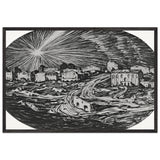 The Star by Konstantin Bogaevsky, framed poster