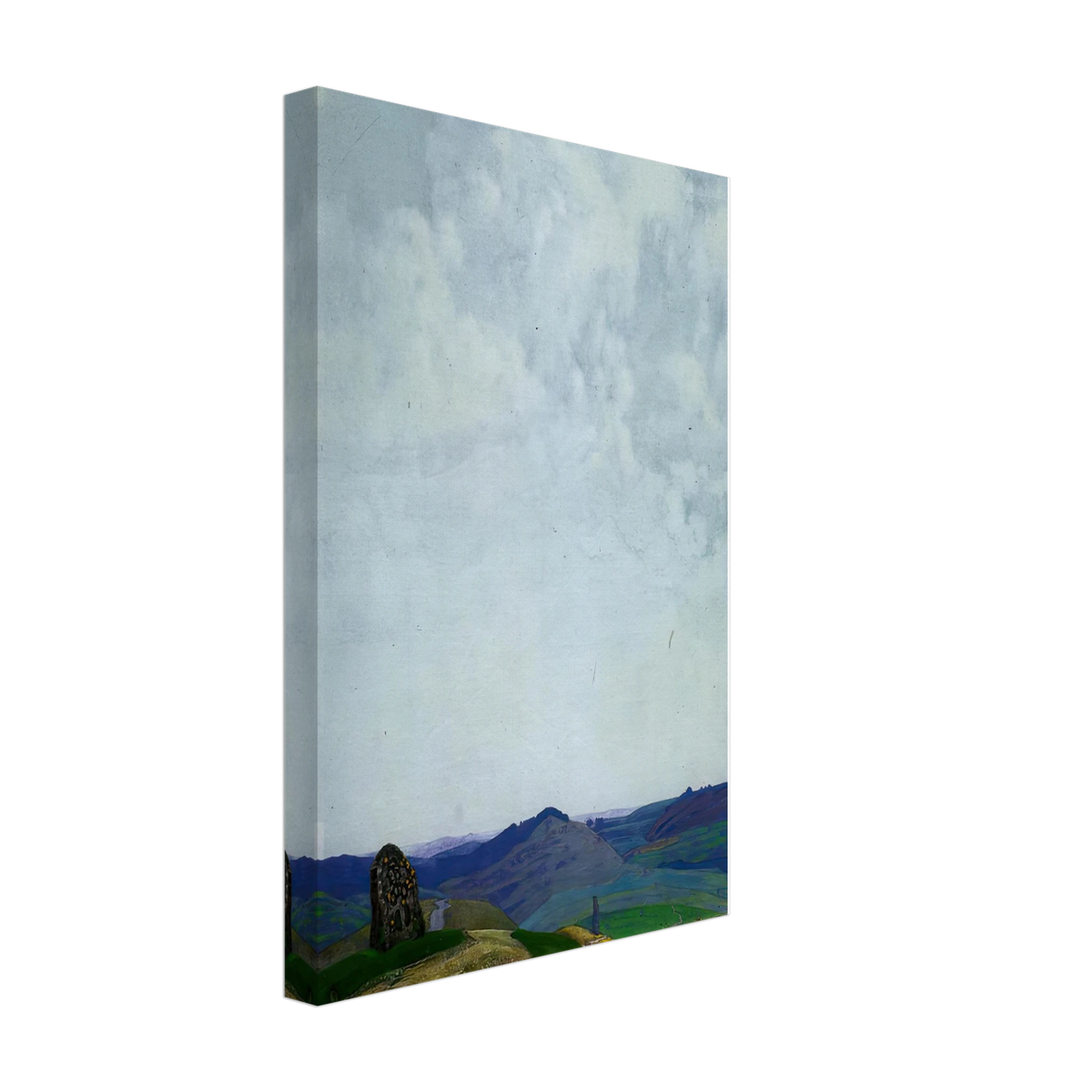 The Straight Path by Nicholas Roerich, canvas, view 2