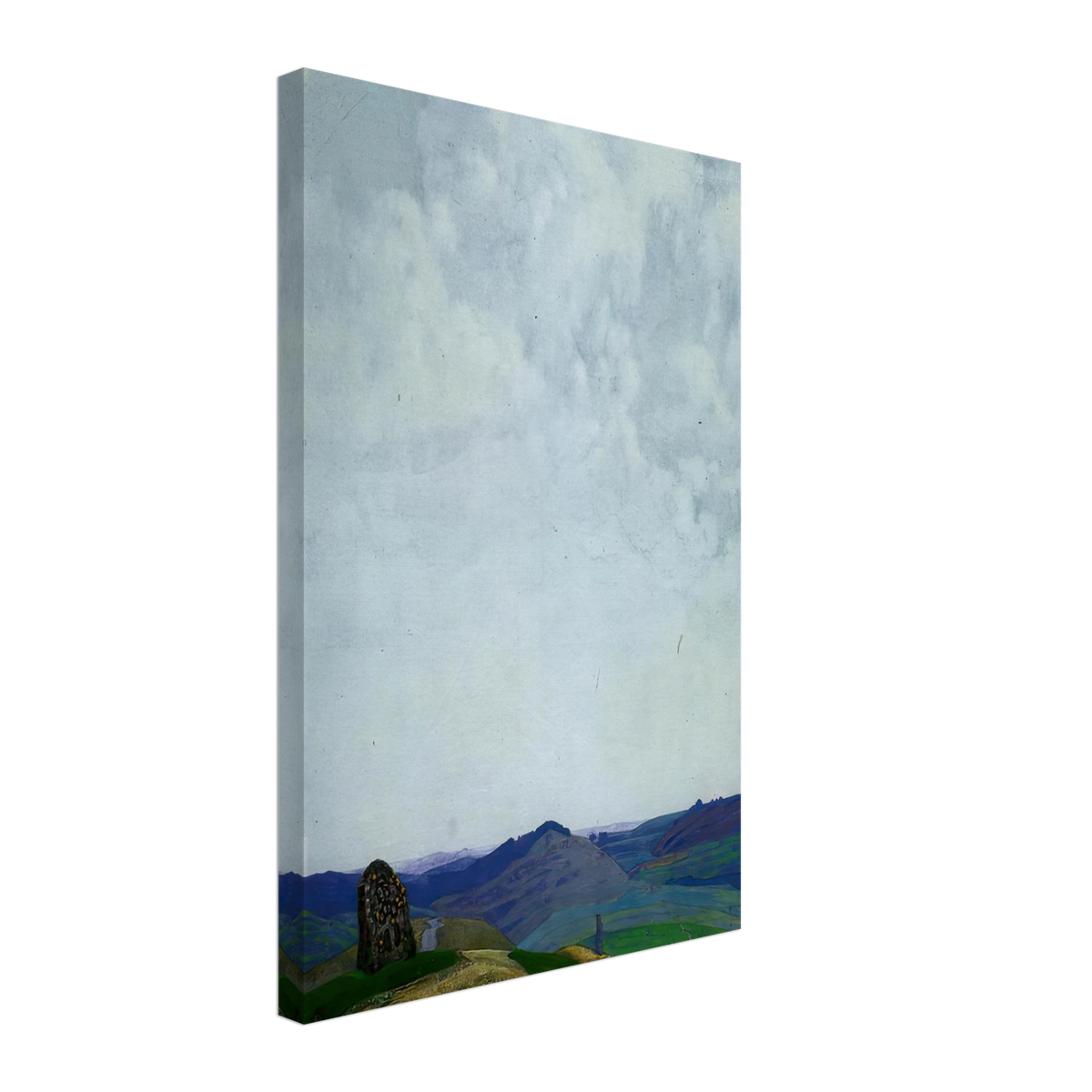 The Straight Path by Nicholas Roerich, canvas