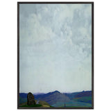 The Straight Path by Nicholas Roerich, framed poster, view 3