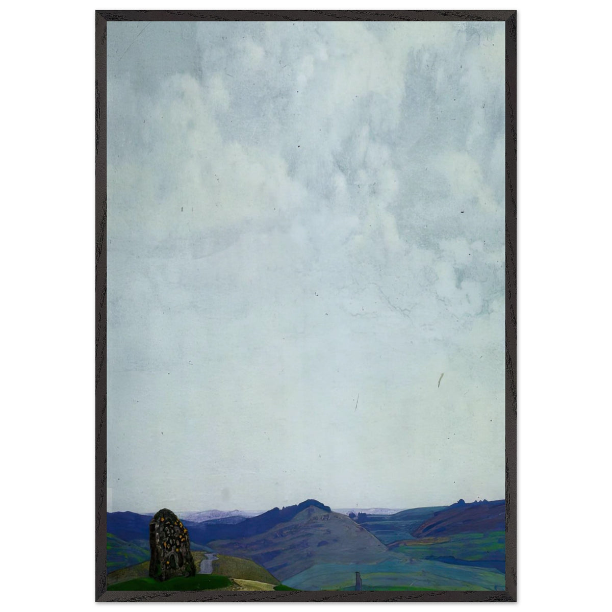 The Straight Path by Nicholas Roerich, framed poster, view 3