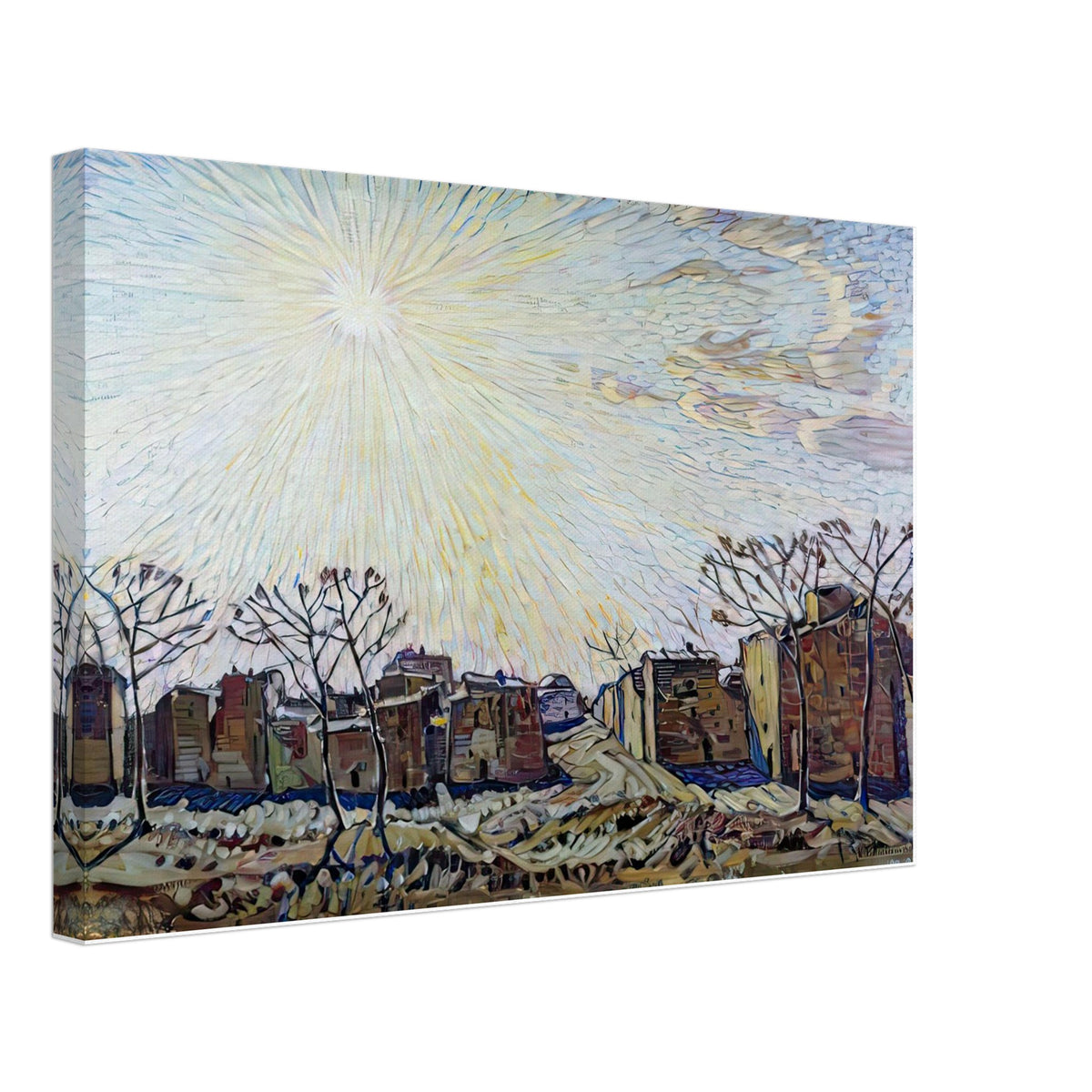 The Sun by Konstantin Bogaevsky, canvas