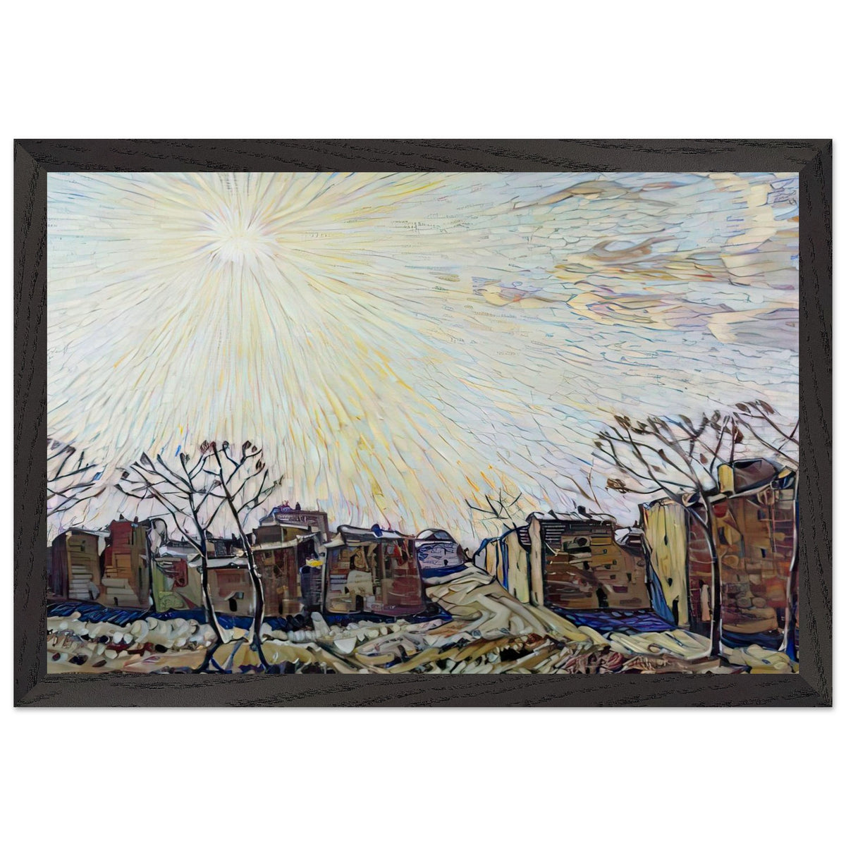 The Sun by Konstantin Bogaevsky, framed poster, view 2