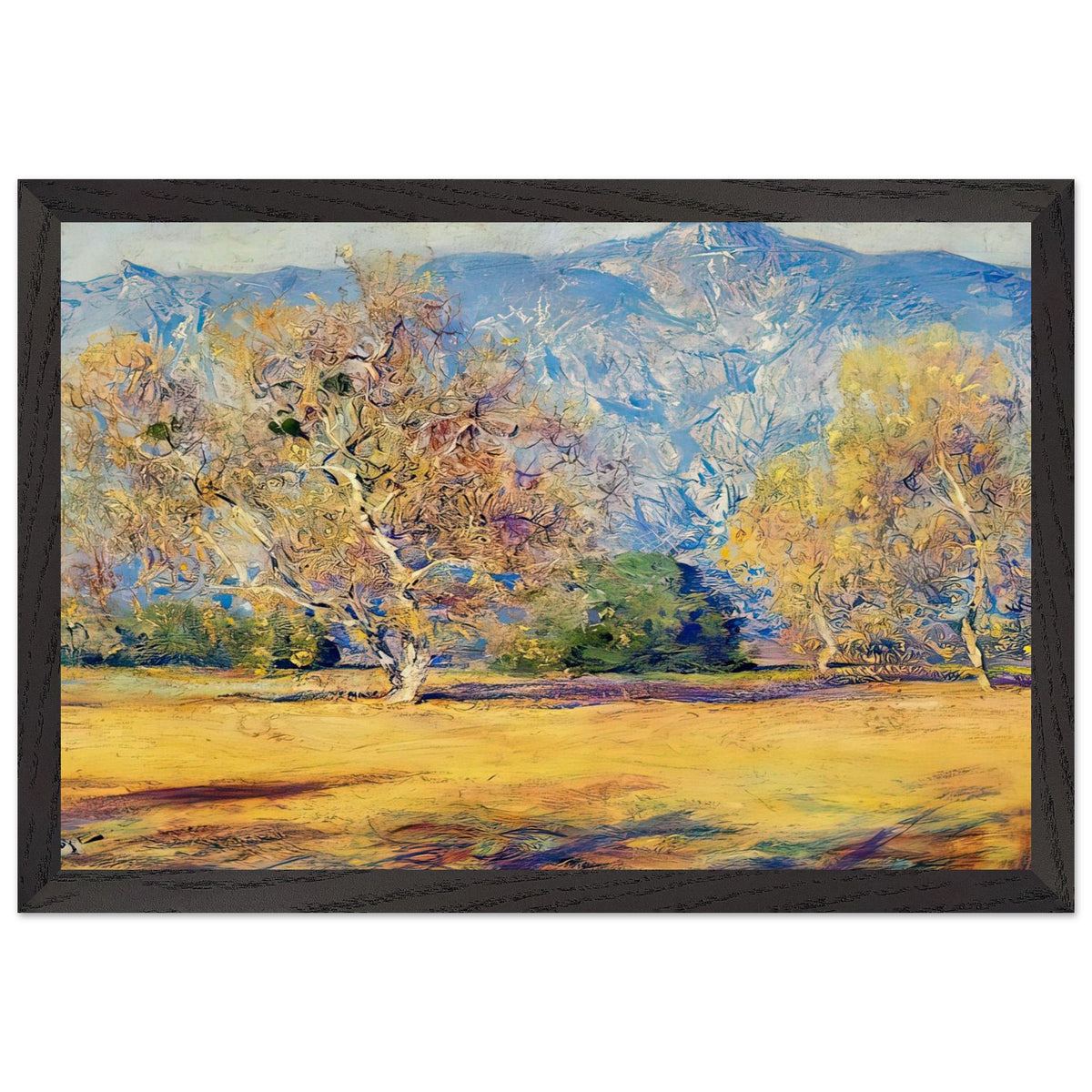 The Sycamores, Pasadena by Guy Rose, framed poster, view 2