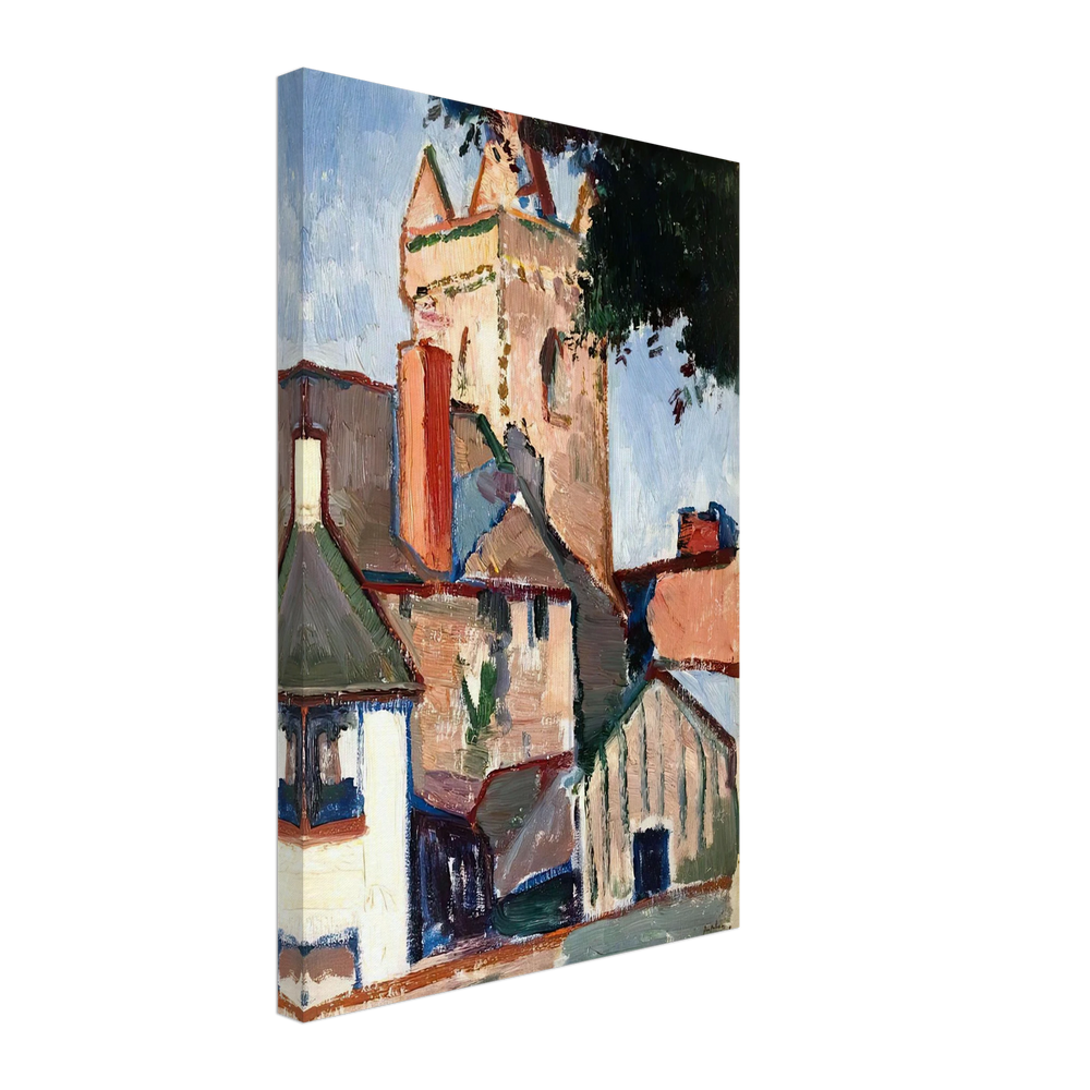 The Tolbooth, Kirkcudbright by Samuel Peploe, canvas