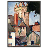The Tolbooth, Kirkcudbright by Samuel Peploe, framed poster, view 3