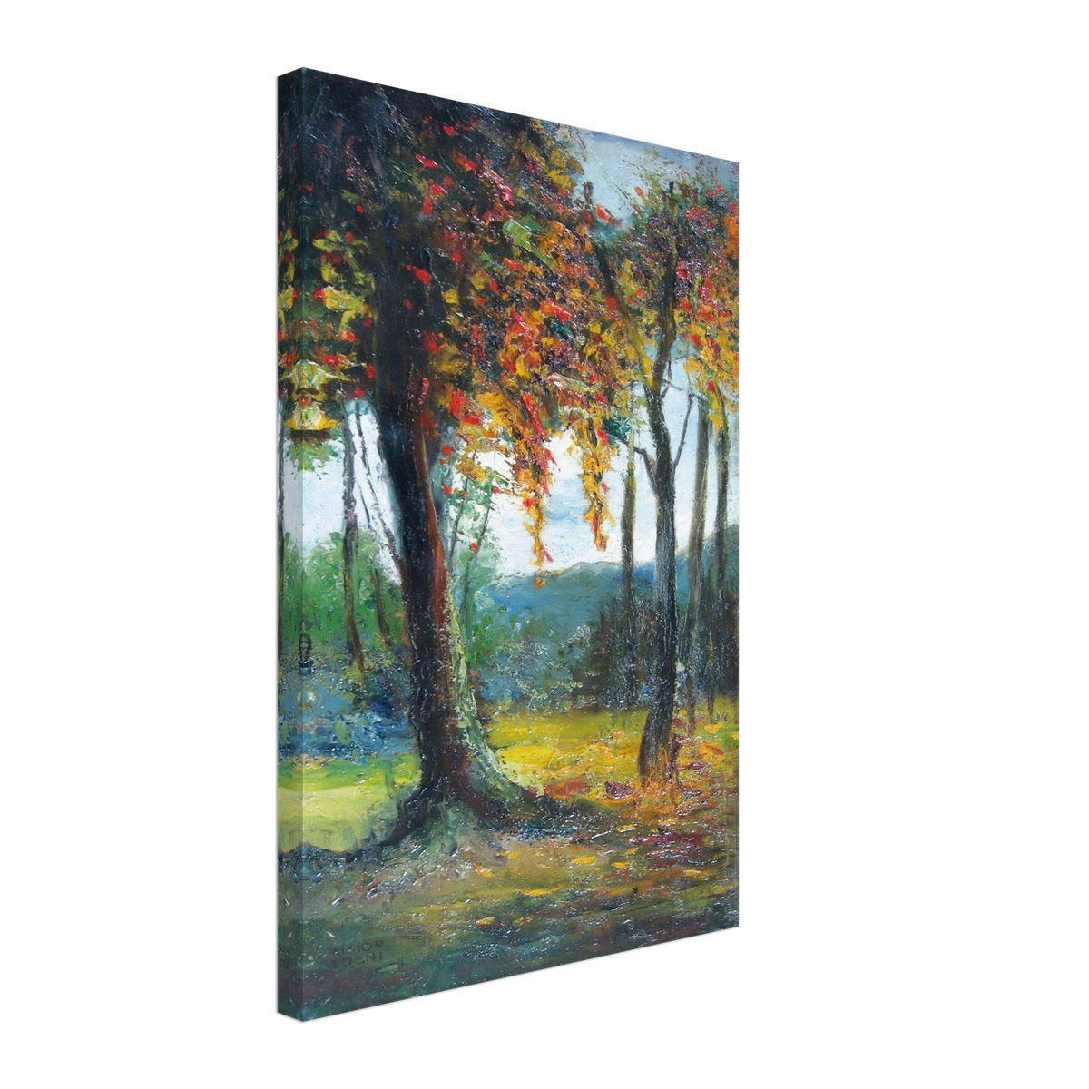 The Tree by Kimon Loghi, canvas