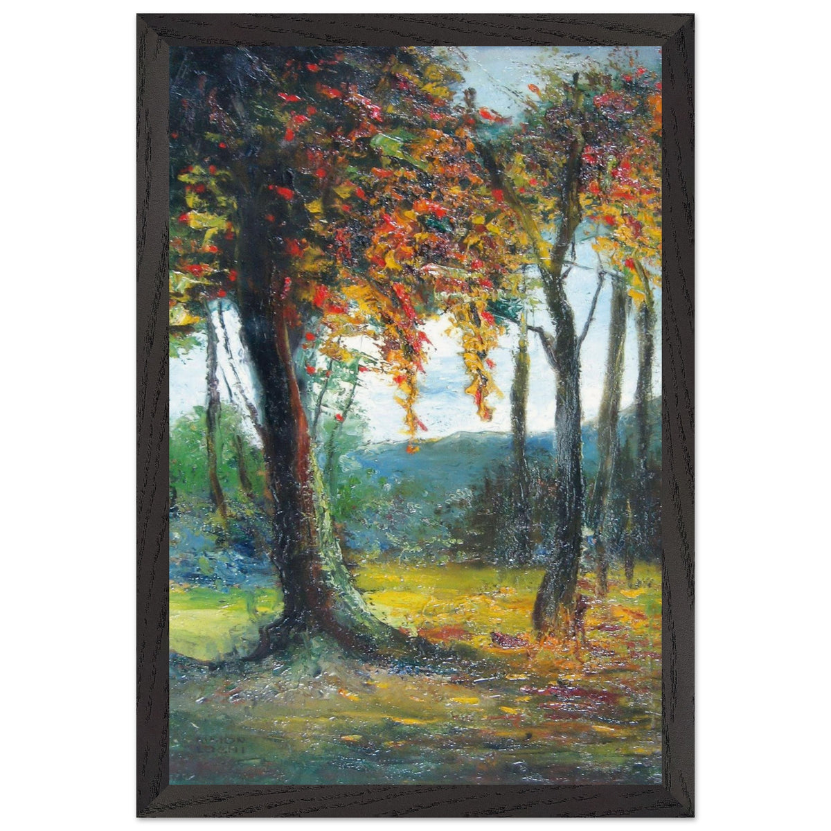 The Tree by Kimon Loghi, framed poster, view 2