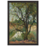 The Tree by Suzanne Valadon, framed poster, view 2