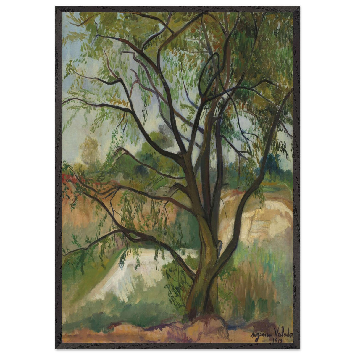 The Tree by Suzanne Valadon, framed poster, view 3