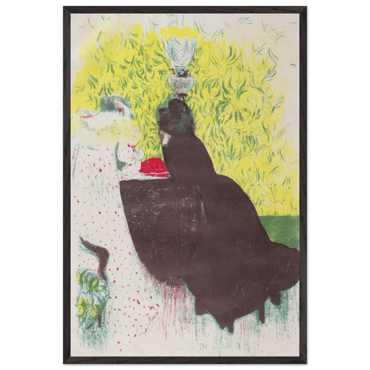 The Two Sisters by Edouard Vuillard, framed poster