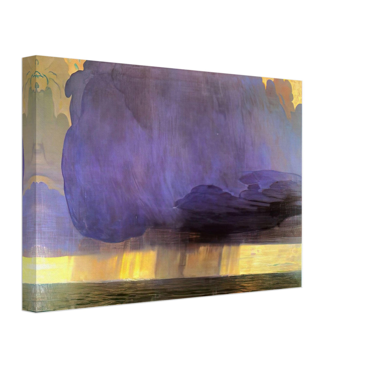 The Typhoon by Galileo Chini, canvas, view 2