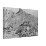 The Village Kozy by Konstantin Bogaevsky, canvas, view 2