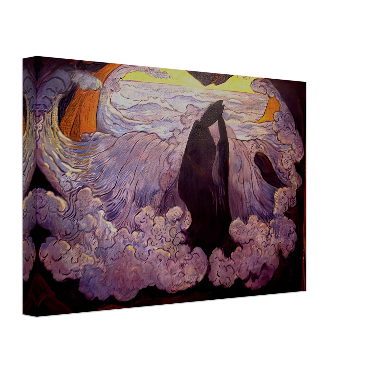 The Violet Wave by Georges Lacombe, canvas, view 2
