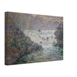 The Waterfall, Shores Mill, Tennessee by Ernest Lawson, canvas, view 2