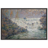 The Waterfall, Shores Mill, Tennessee by Ernest Lawson, framed poster