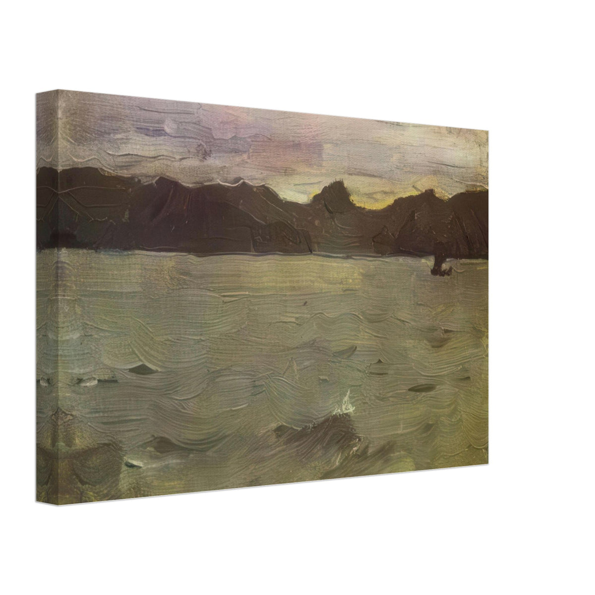 The White Sea by Valentin Serov, canvas, view 2