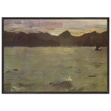 The White Sea by Valentin Serov, framed poster, view 3