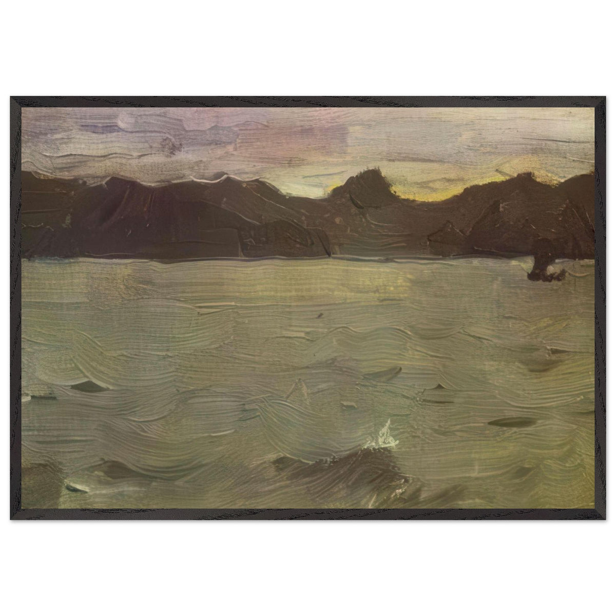 The White Sea by Valentin Serov, framed poster, view 3