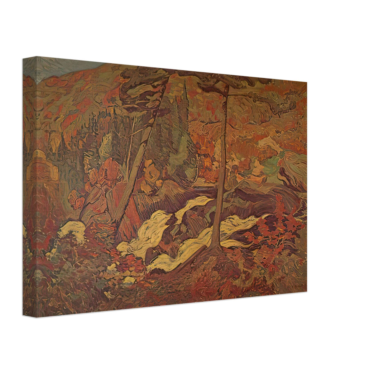 The Wild River by J. E. H. MacDonald, canvas, view 2
