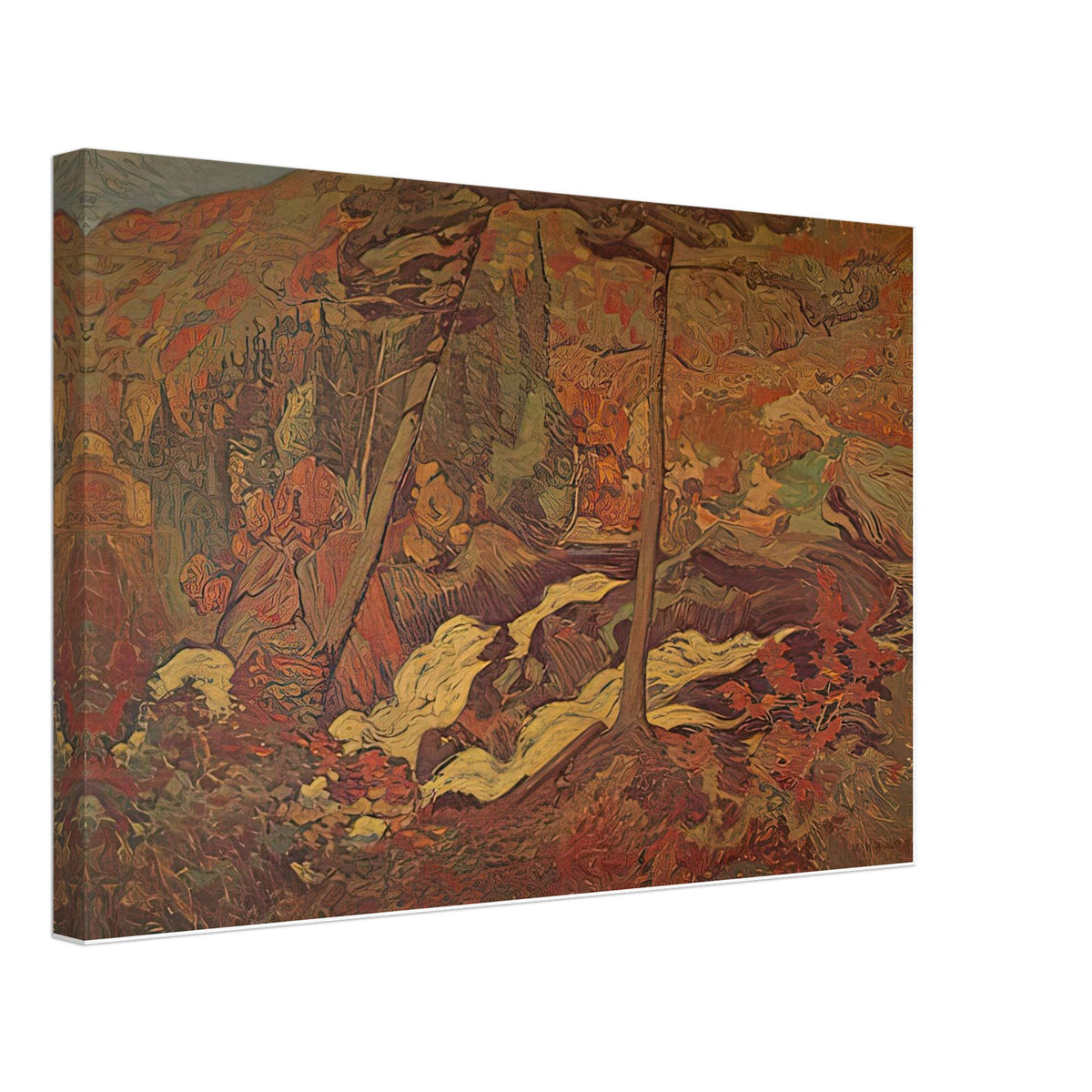 The Wild River by J. E. H. MacDonald, canvas